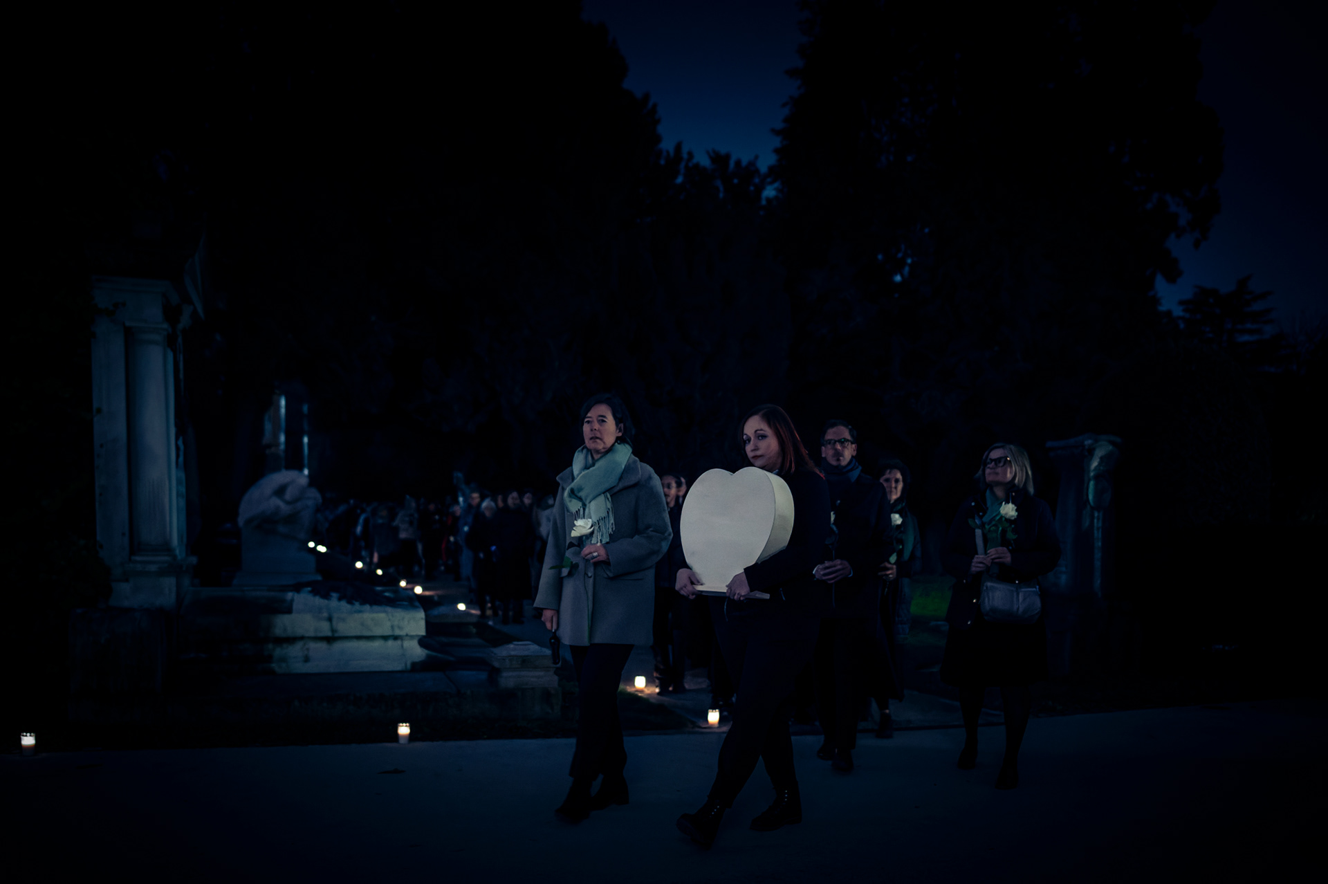 CEREMONIE DU SOUVENIR POUR LES DEFUNTS DE L’ANNEE - CIMETIERE DES ROIS - GENEVE - POUR LA VILLE DE GENEVE - NOVEMBRE 2024