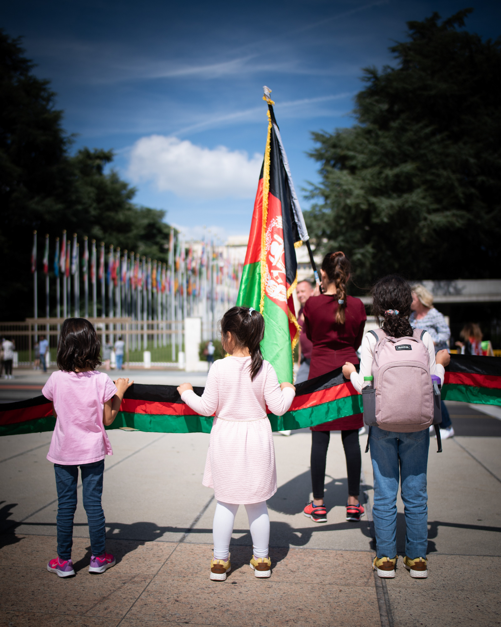 2021 - MANIFESTATION POUR L'AFGHANISTAN - PLACE DES NATIONS - GENEVE