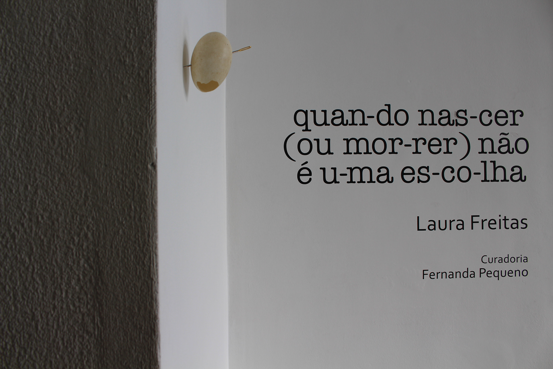 Quando nascer (ou morrer) não é uma escolha, 2019