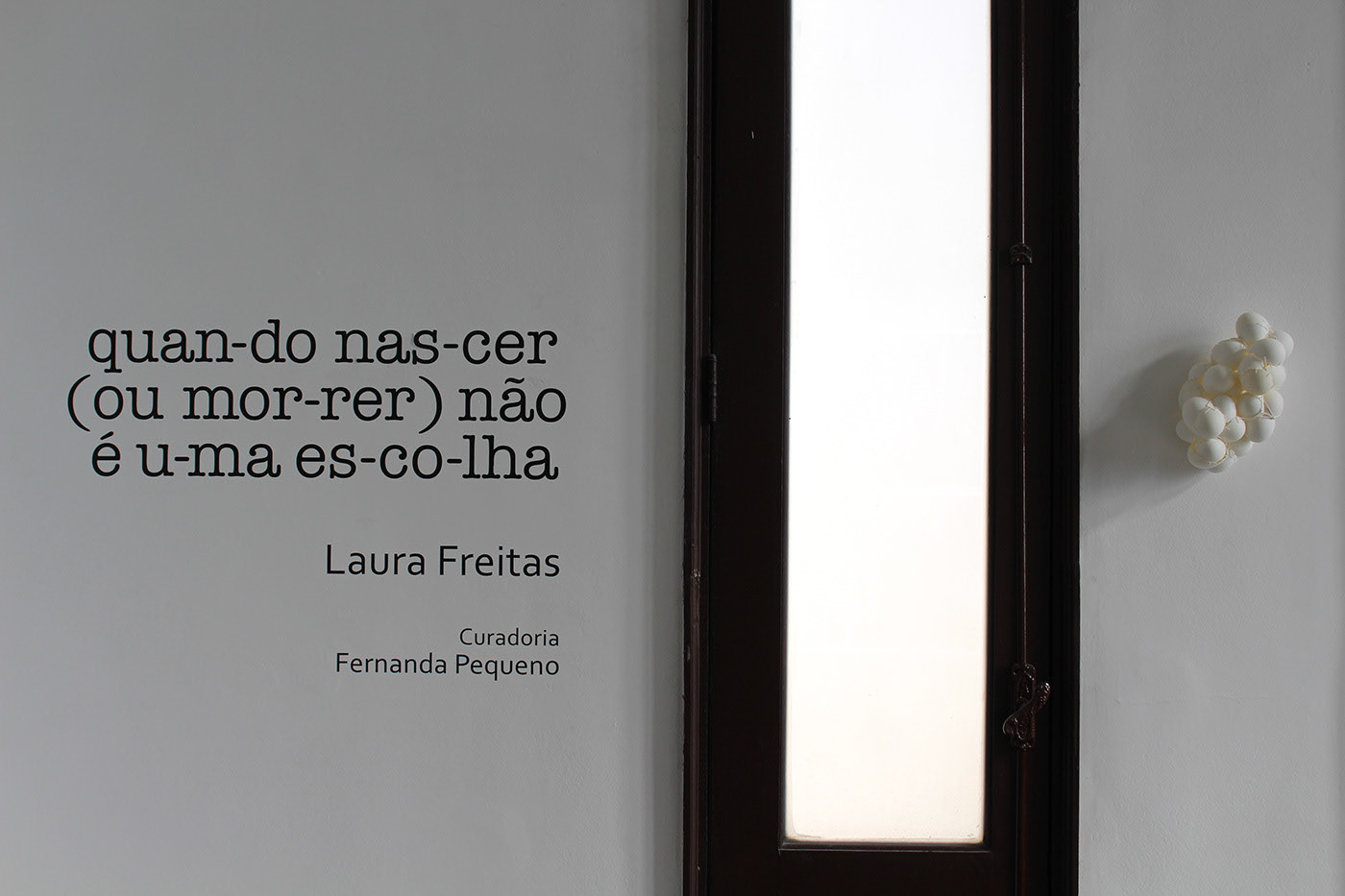 Quando nascer (ou morrer) não é uma escolha,2019  fotografia©Bruna Freitas