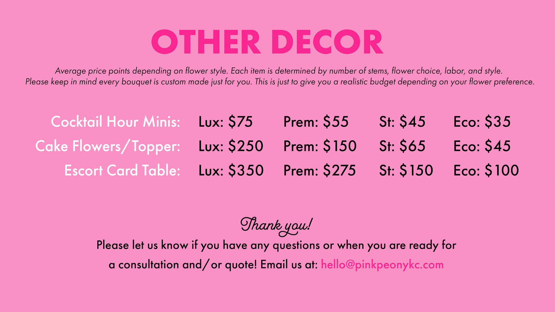 PinkPeonyPricingGuide