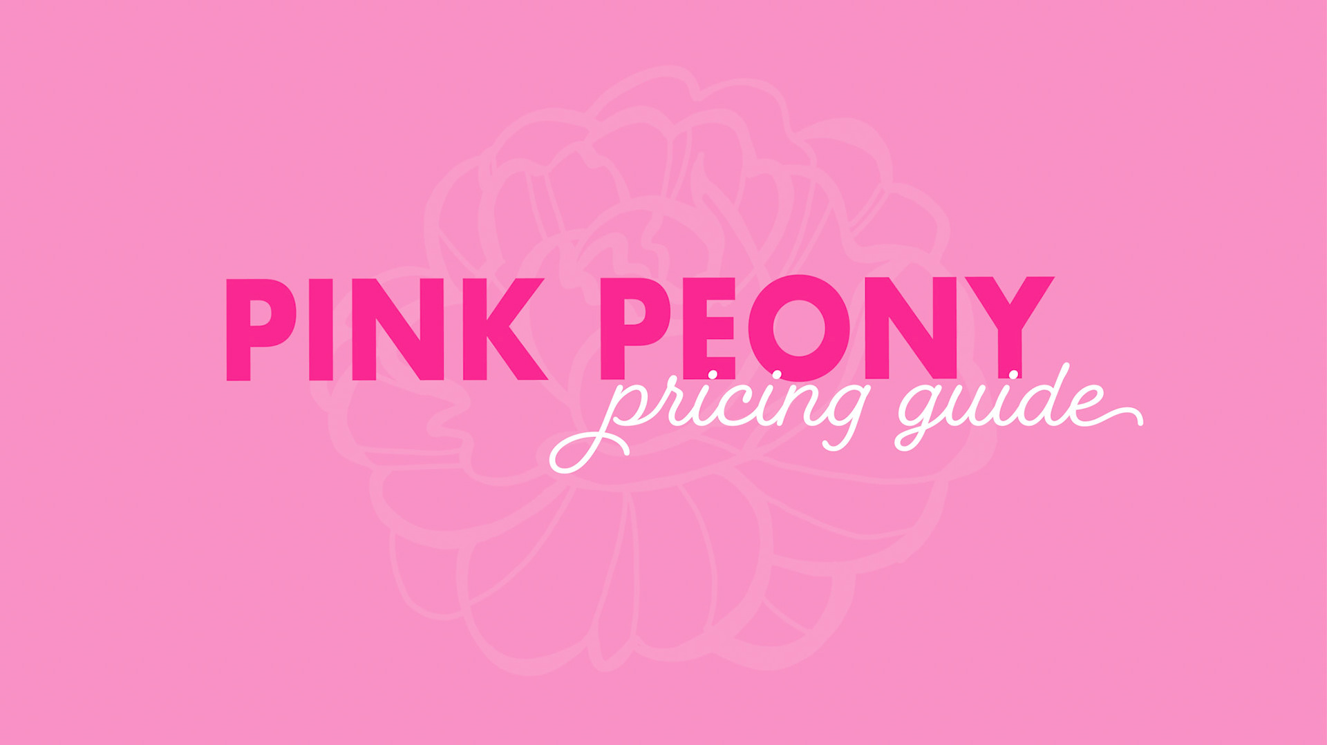 PinkPeonyPricingGuide