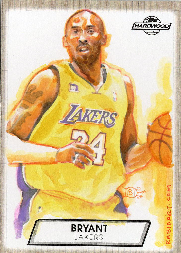 Kobe Bryant 2008 Topps Hardwood
