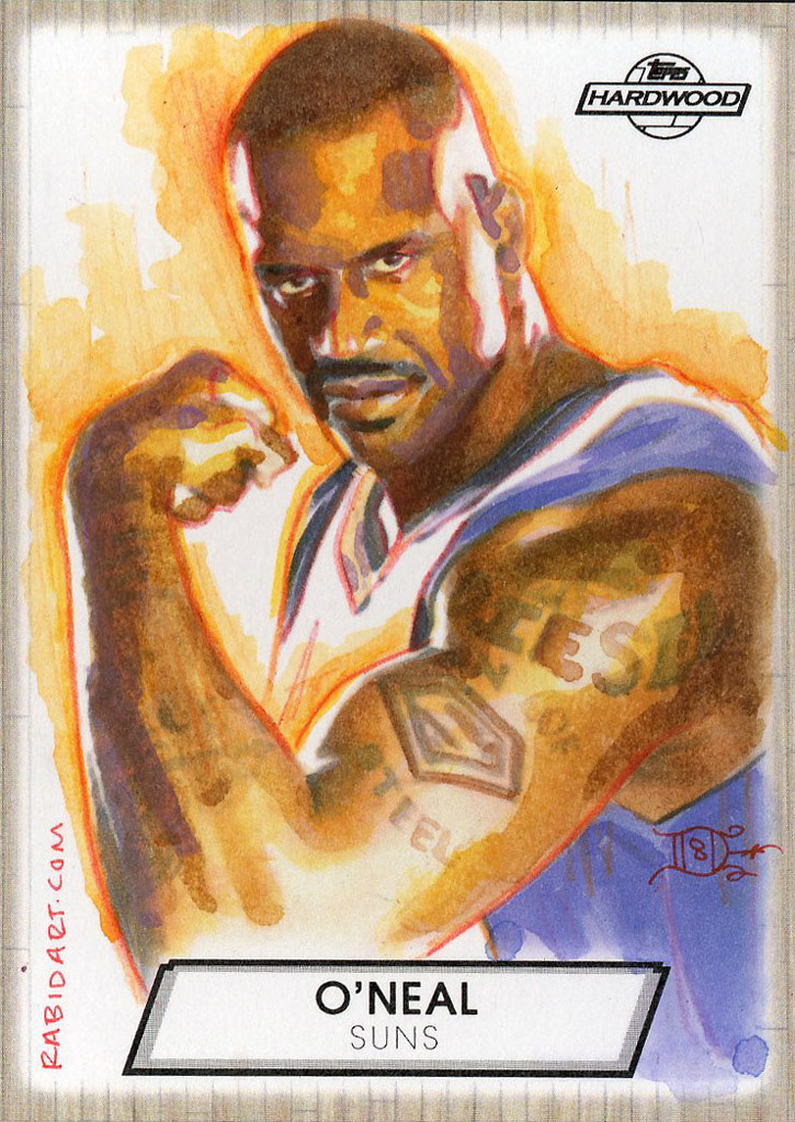 Shaq Shaquille O'Neil  2008 Topps Hardwood