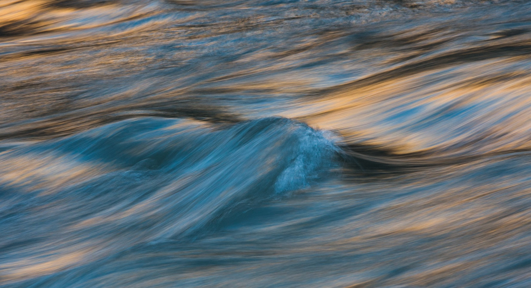 Canyon creek at sunrise