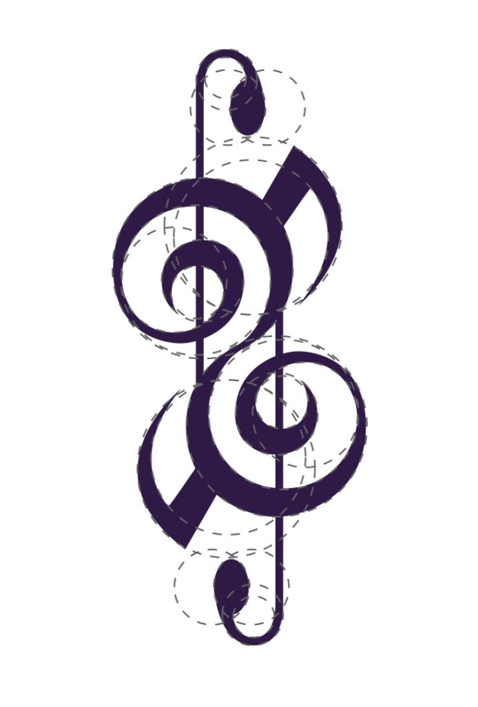 The Granata Music logo with a logo grid.