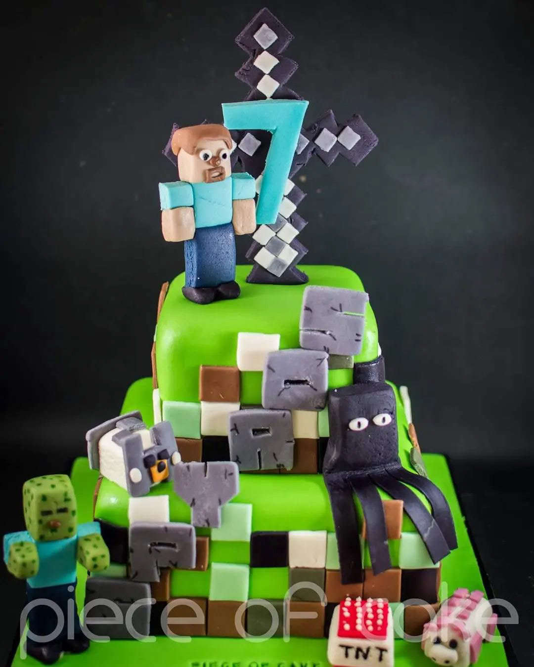 Minecraft Cake
