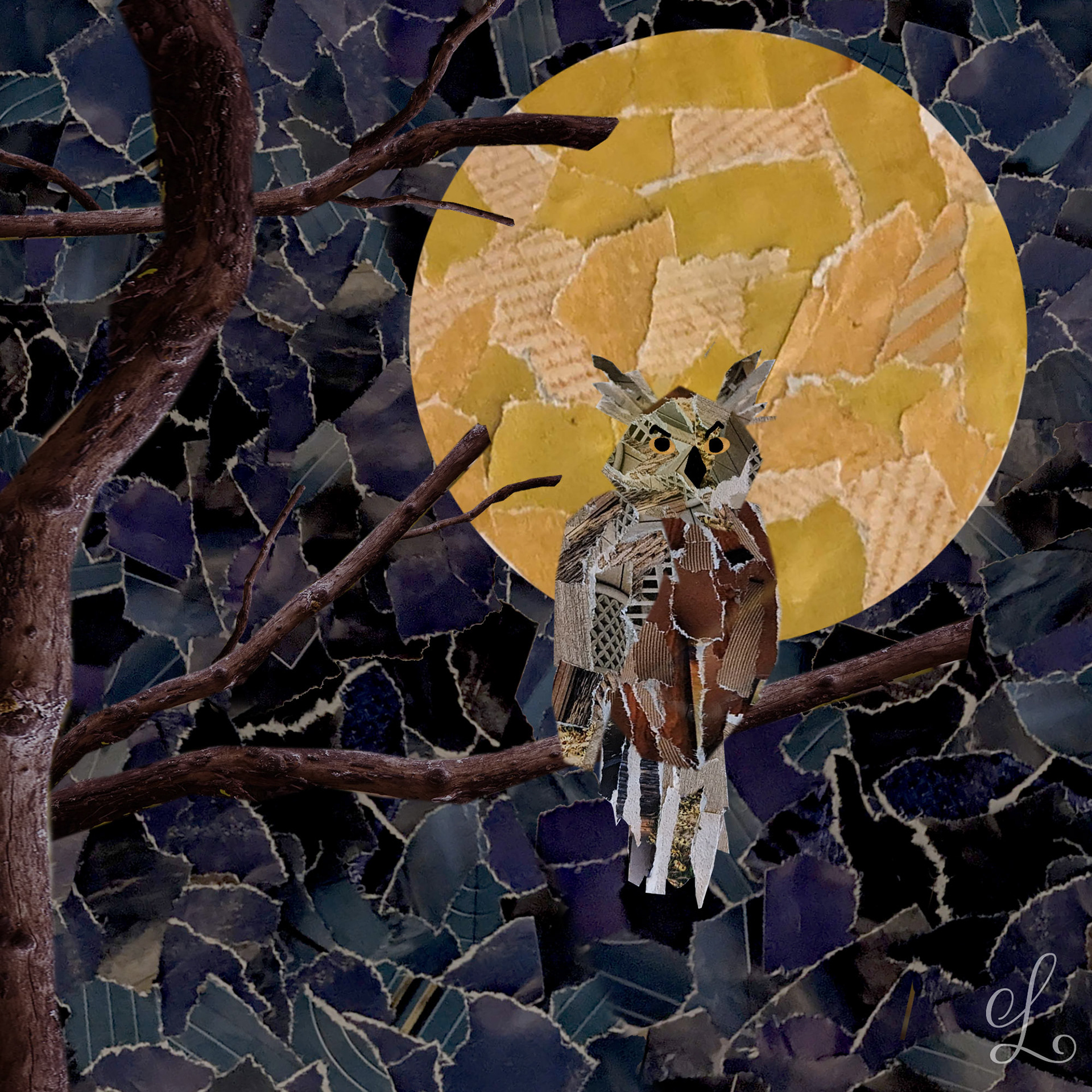 Paper & Digital Collage