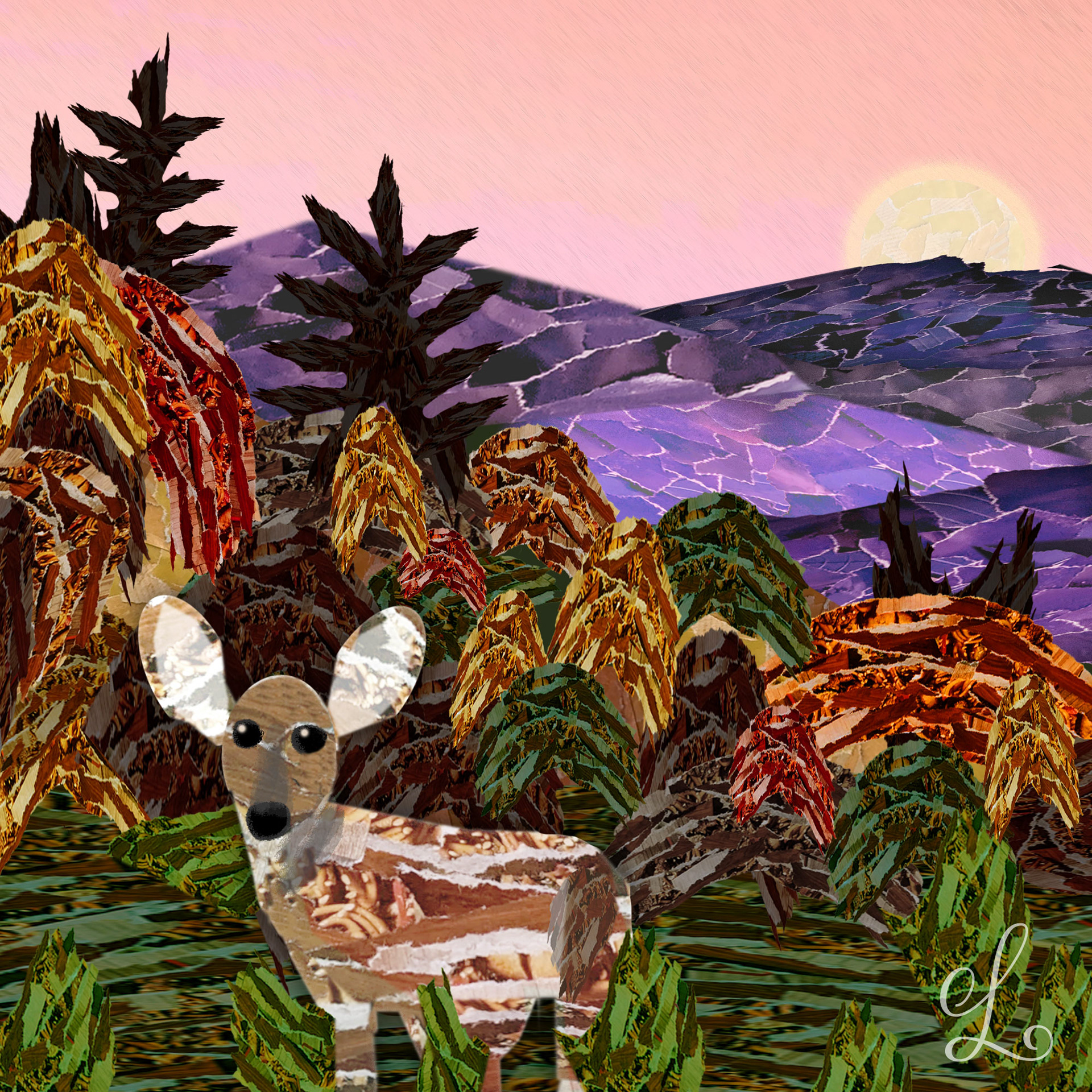 Paper & Digital Collage