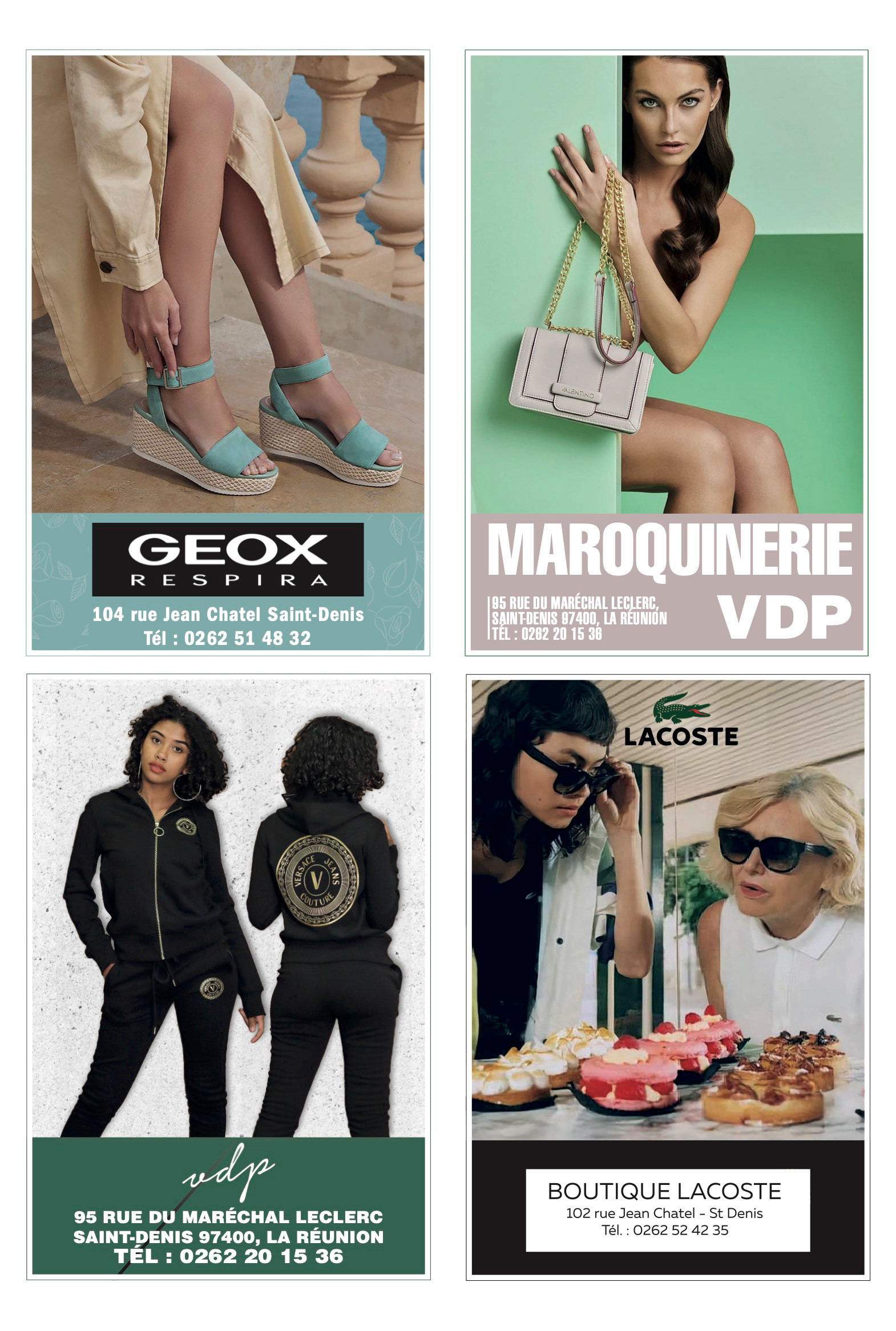 Pleine page réalisée pour "Ville de Paris" pour l'un des magazines du Quotidien de La Réunion