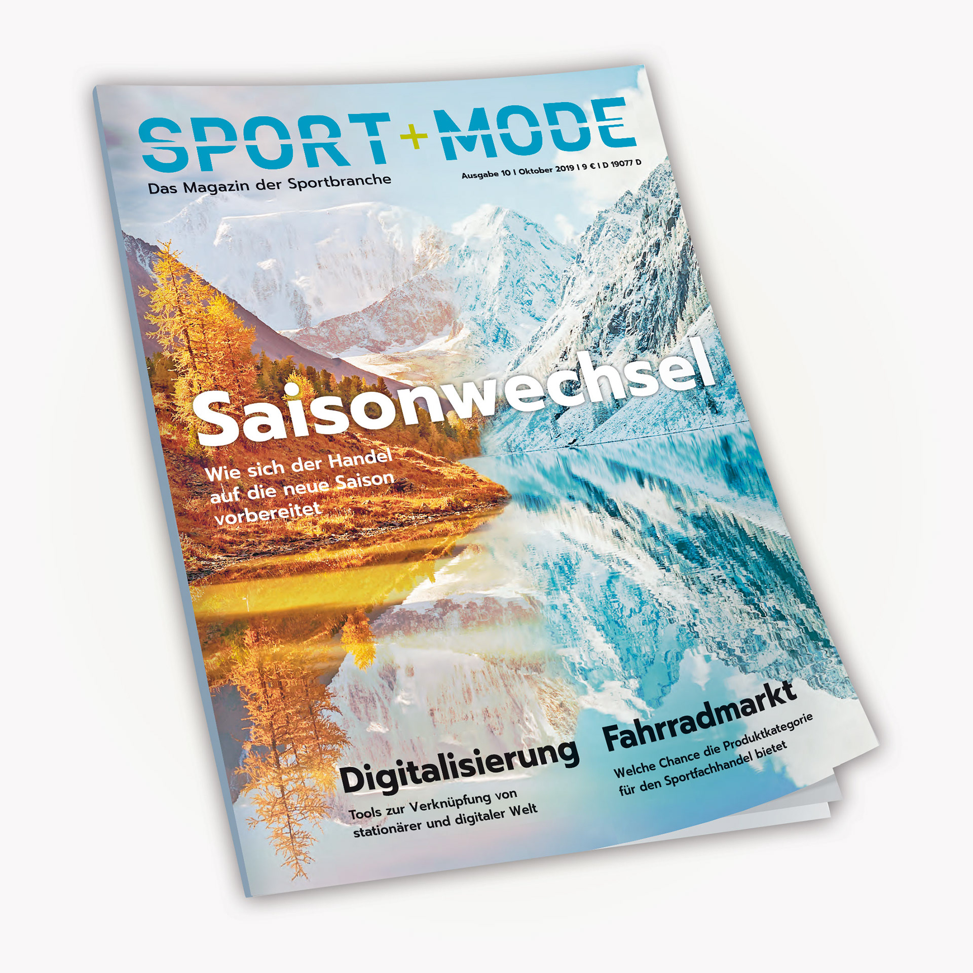 Ebner Media Group: »Sport + Mode« Gestaltung | Bildauswahl | Magazinlayout | Druckvorstufe
