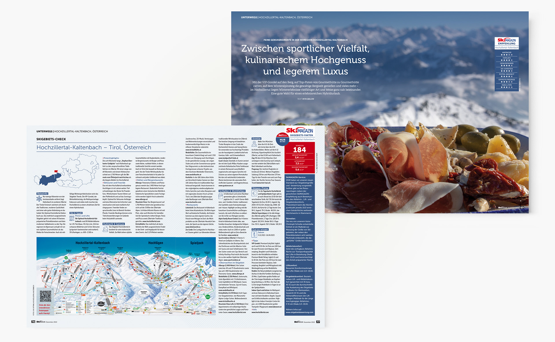 Ebner Media Group: »SkiMagazin« Gestaltung | Bildauswahl | Layout | Druckvorstufe