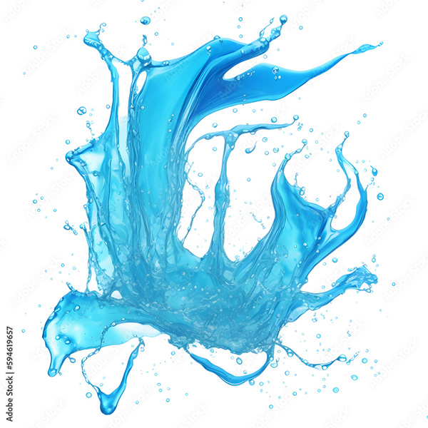 Syahronanda Project - Splashed water elements PNG