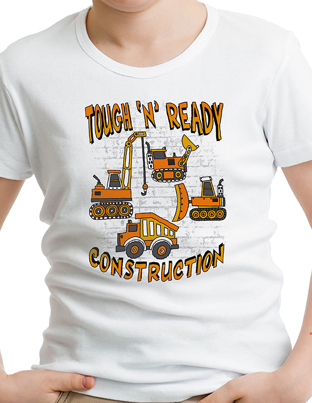 Tough 'n' Ready - Digitally drawn images. Created in Photoshop.
