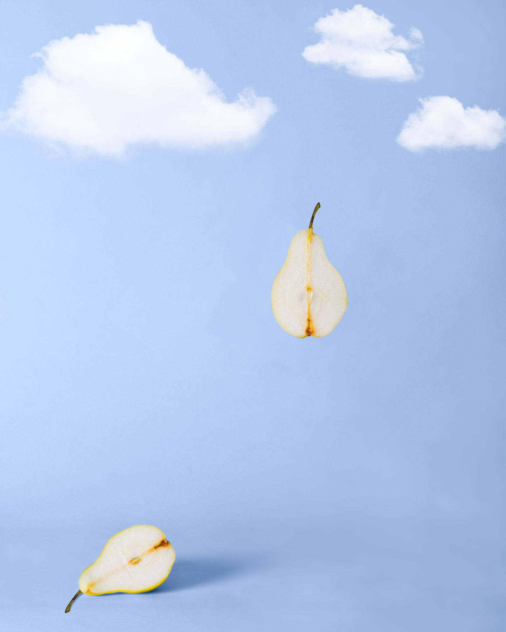 Couper la poire en deux