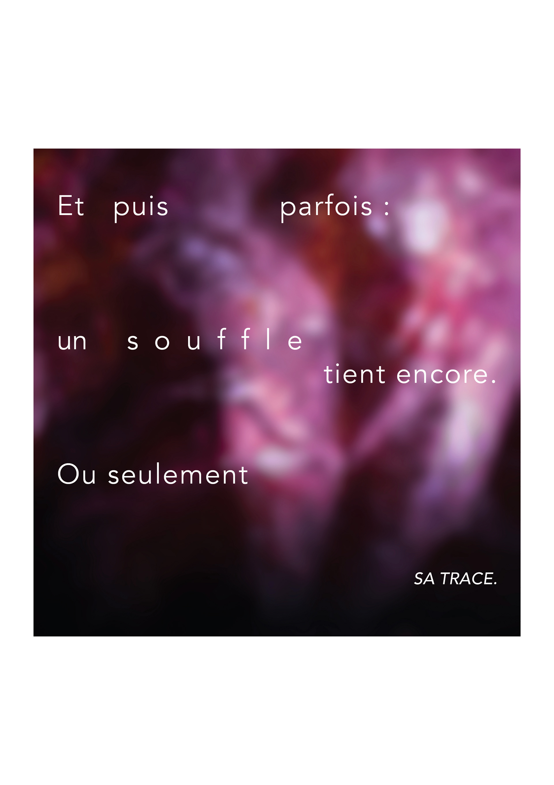 Texte poétique 5