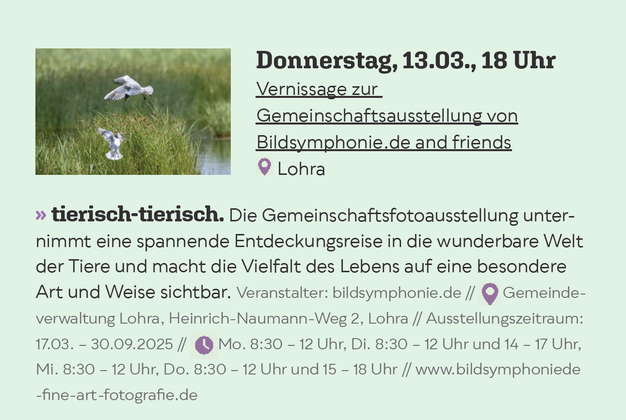 Photo Spectrum Marburg Gemeinschaftsausstellung 2025 