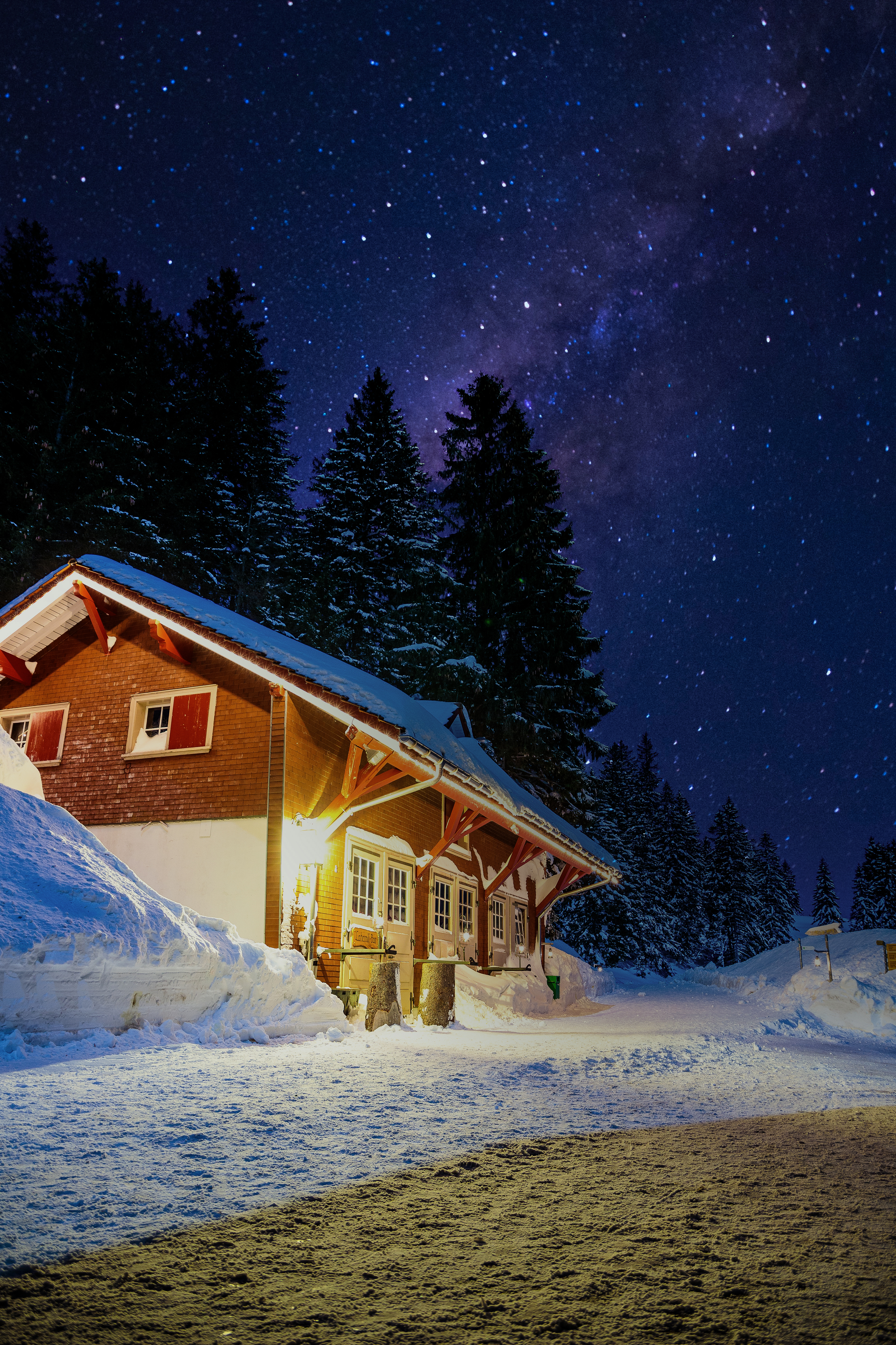 Säntis at Night 