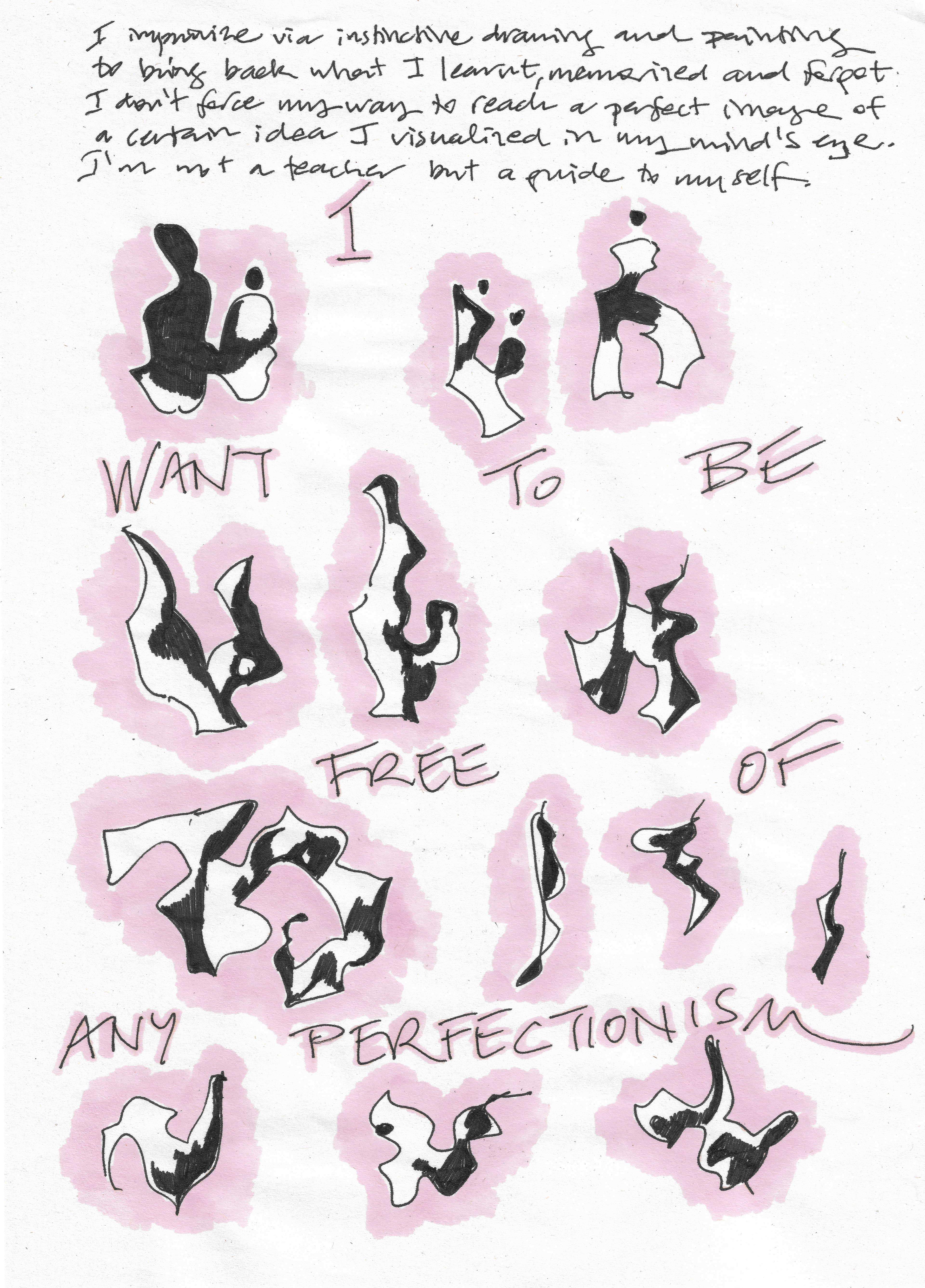 Drawing in ink pen on second pulp paper, 28x20 cm, 2023