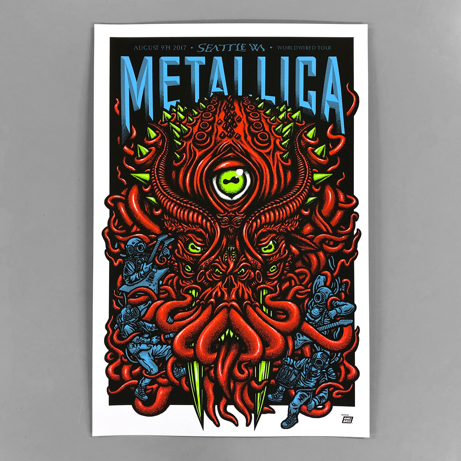 Metallica East Rutherford, NJ Limited Edition Posters are here! – Ames Bros