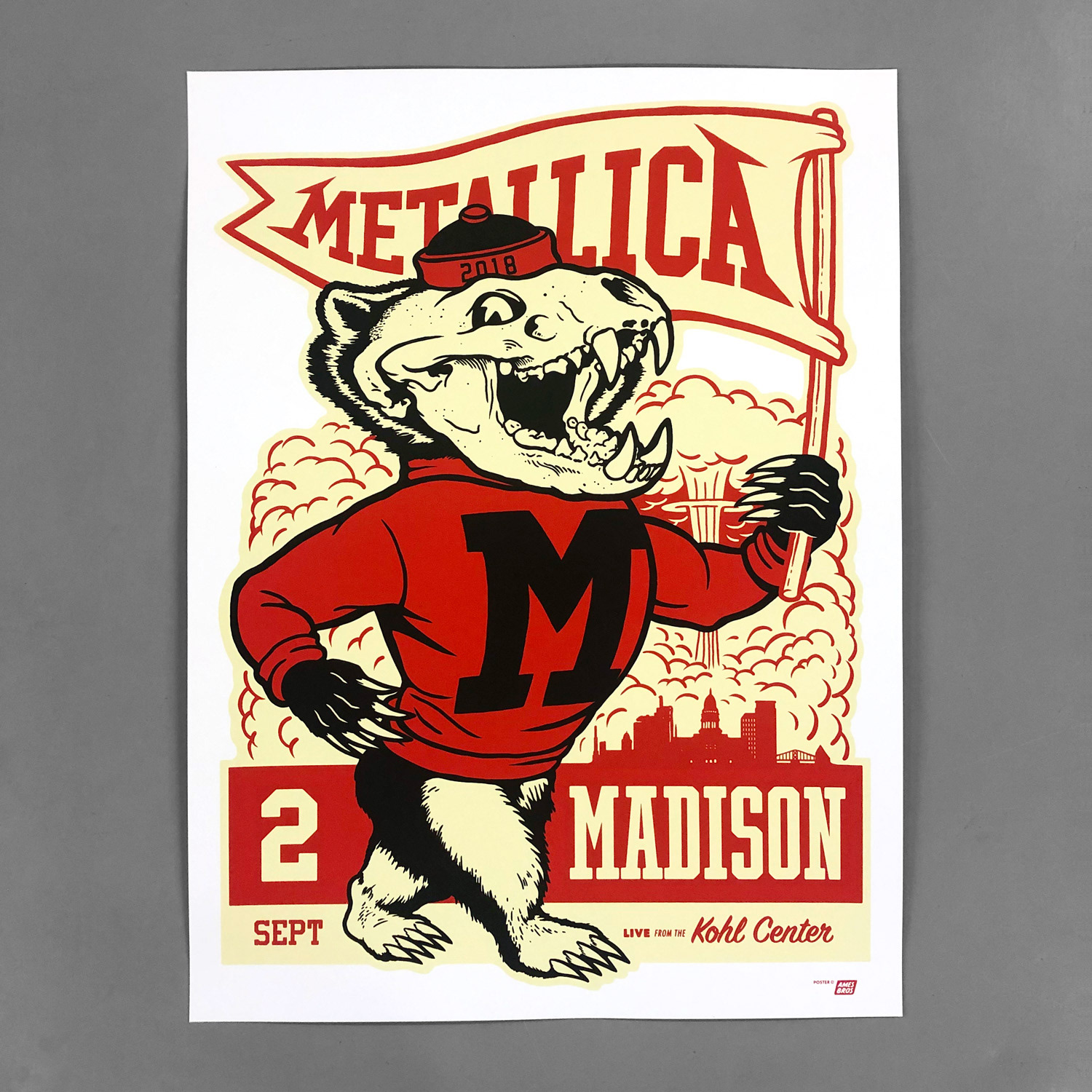 Metallica East Rutherford, NJ Limited Edition Posters are here! – Ames Bros