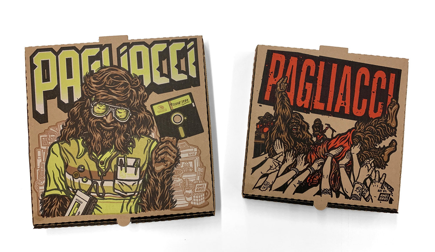 Blog - Art of the Pizza Box, Pagliacci Pizza