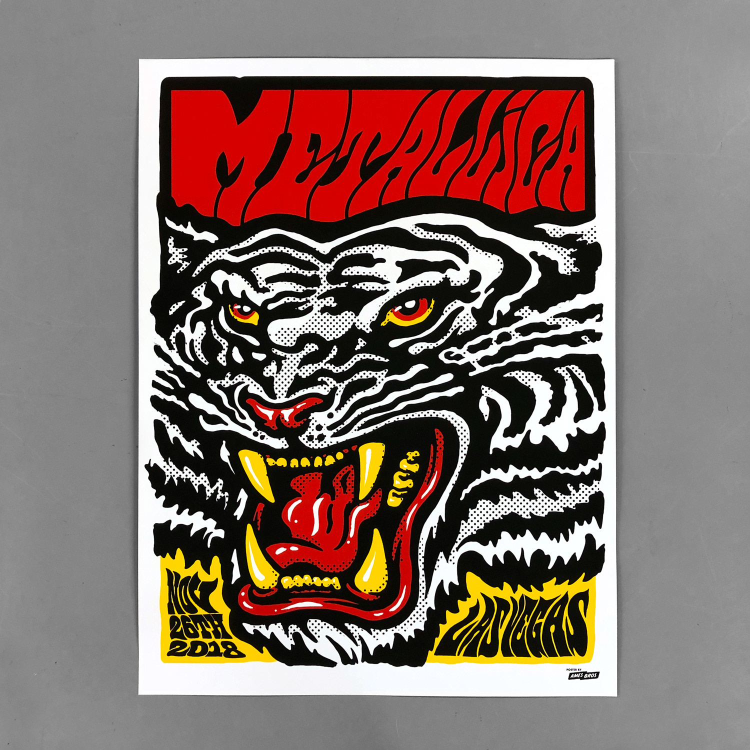 Metallica East Rutherford, NJ Limited Edition Posters are here! – Ames Bros