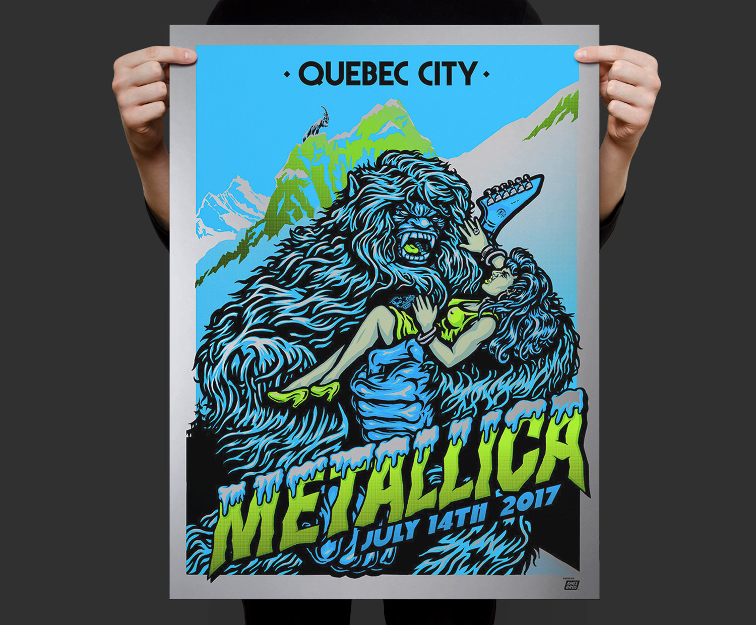 Metallica East Rutherford, NJ Limited Edition Posters are here! – Ames Bros