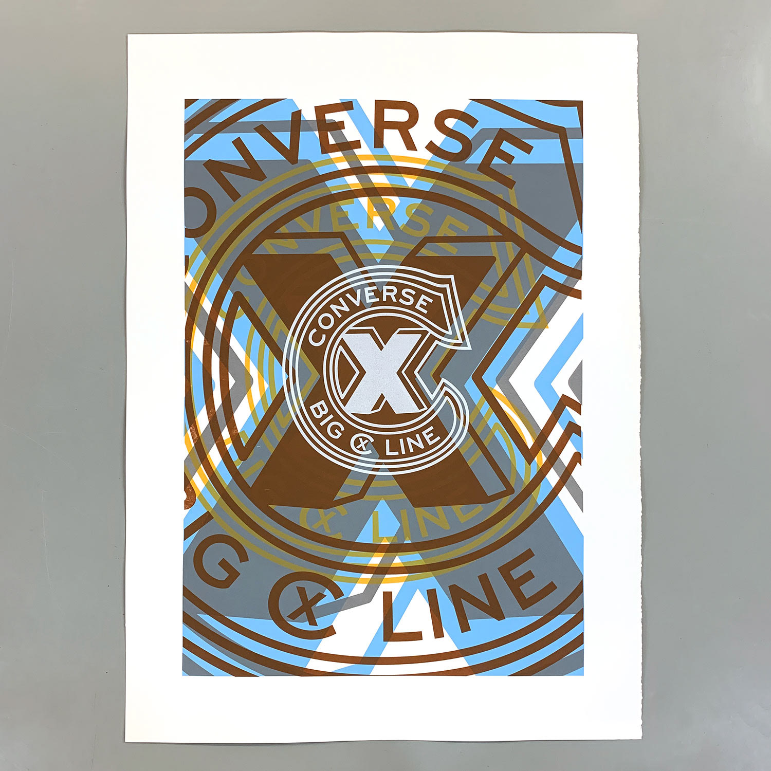 Converse Century Big X Poster