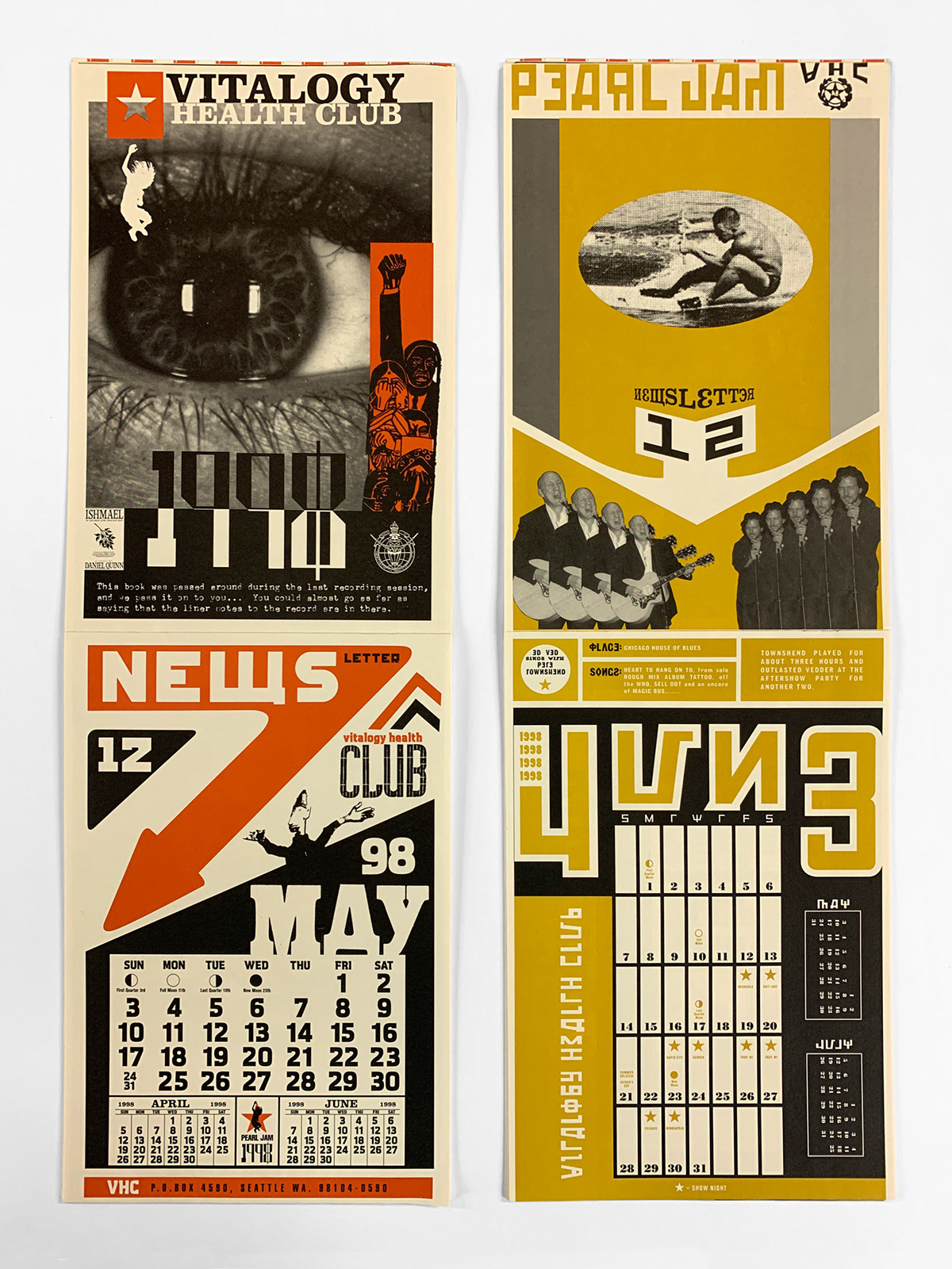 Ames Bros Official Site - Pearl Jam Ten Club Newsletters