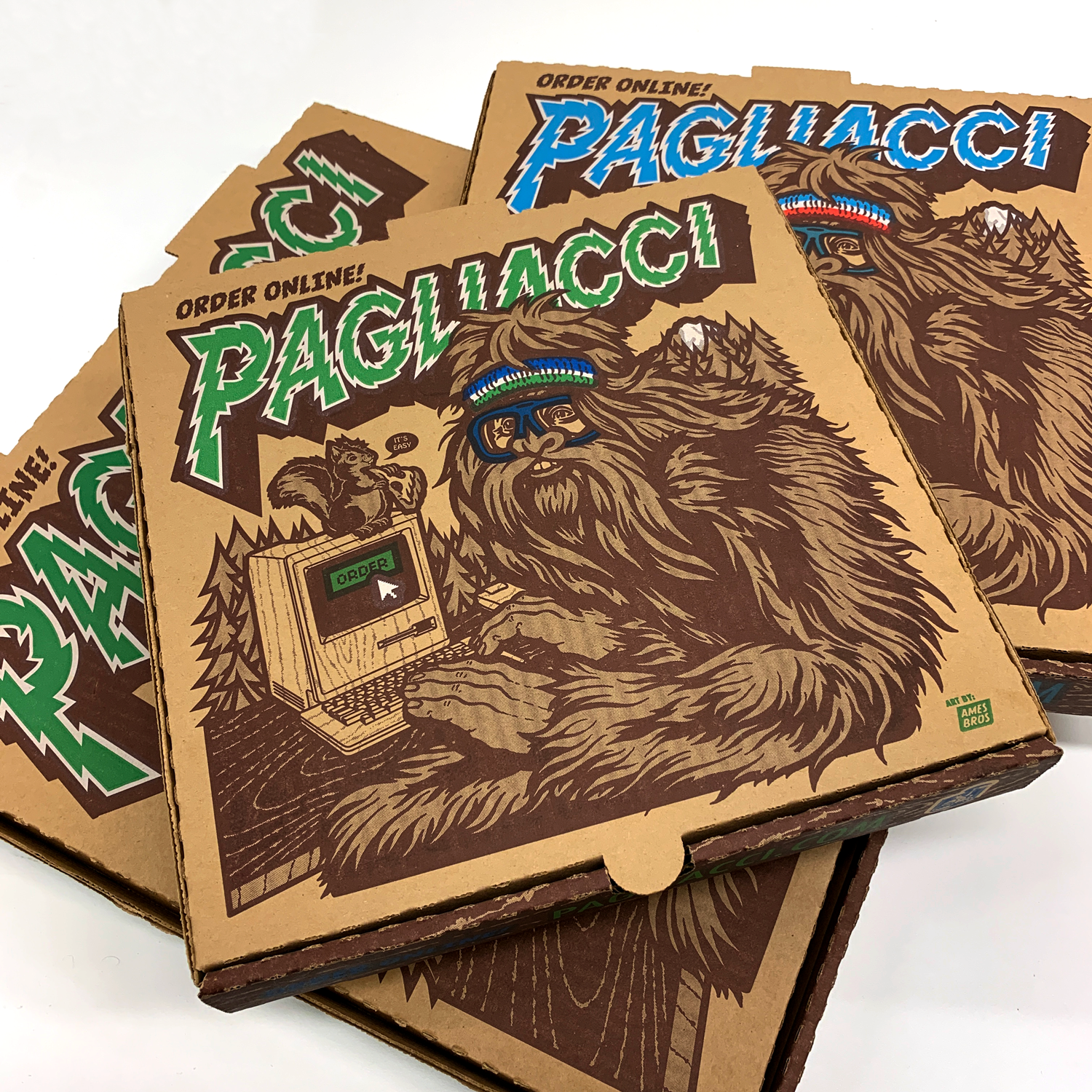 Blog - Art of the Pizza Box, Pagliacci Pizza