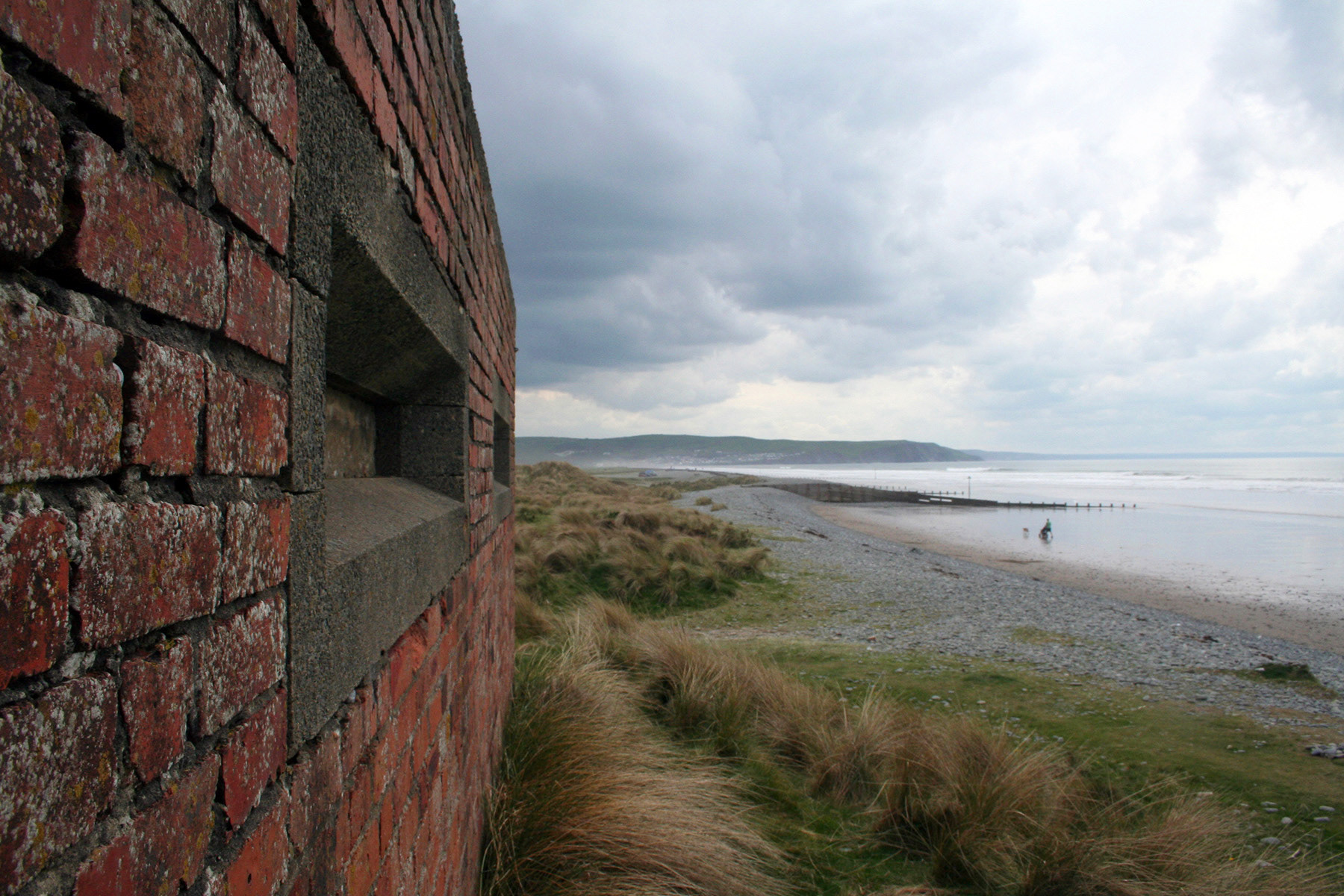 Looking south from a former pillbox