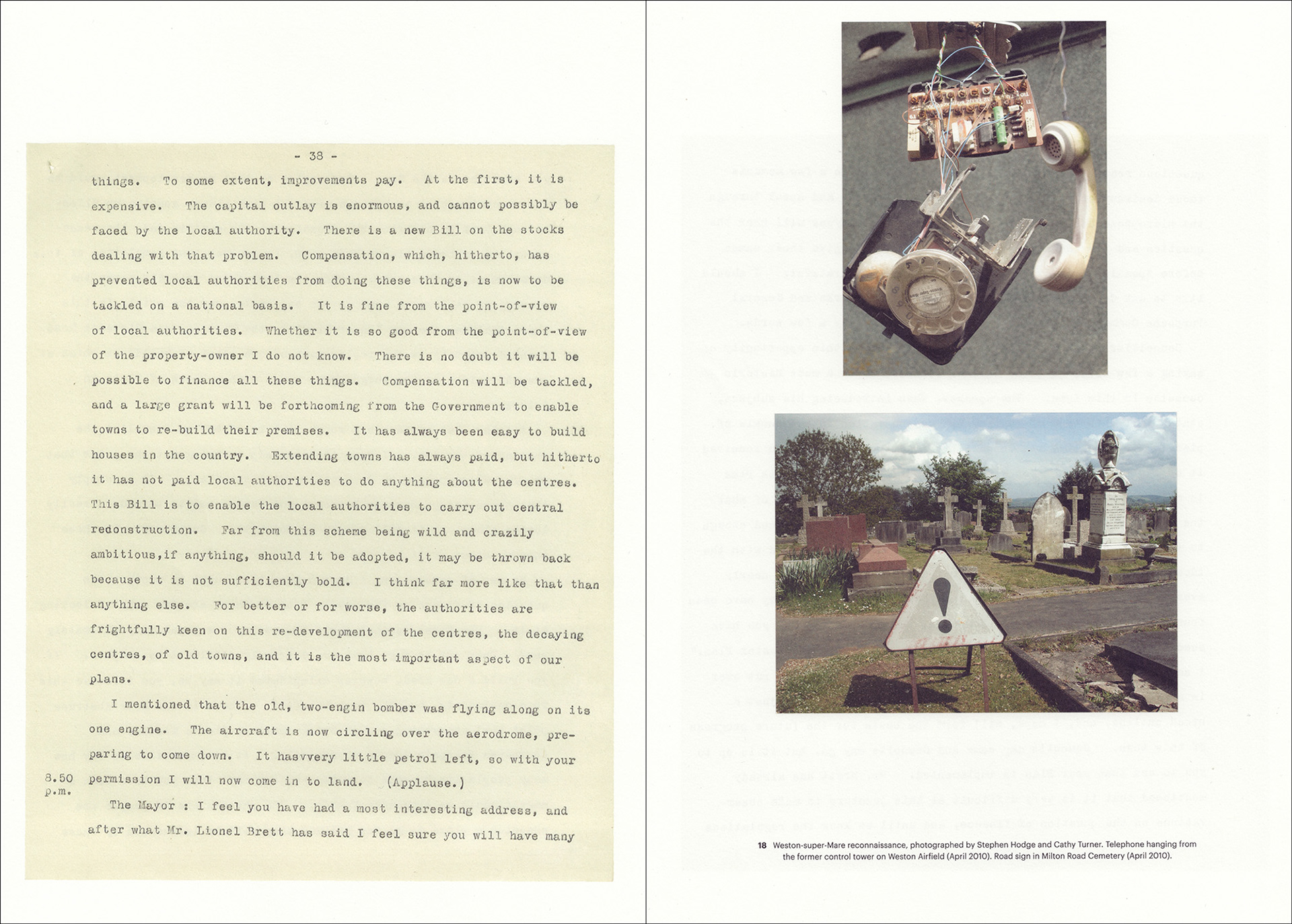 'The Master Plan' pages