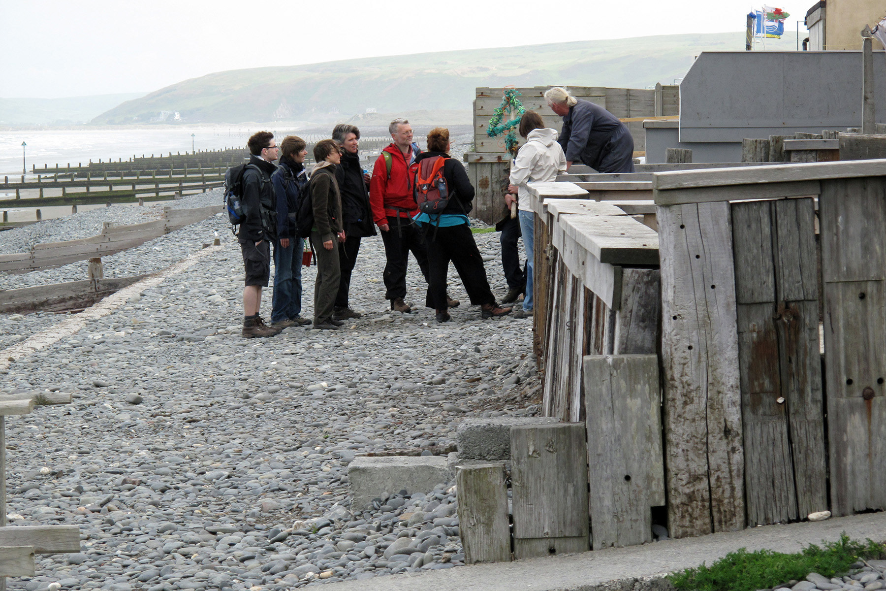 Borth's provisional back garden architectures