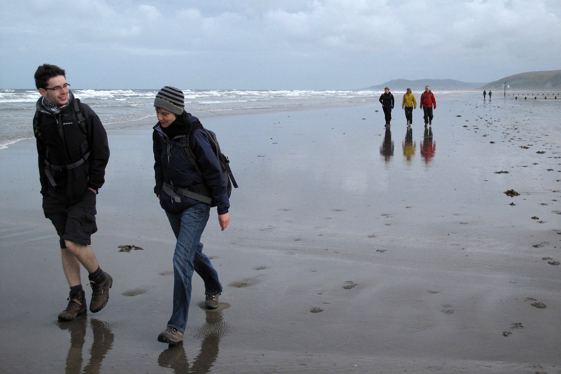 Pushing on towards Borth