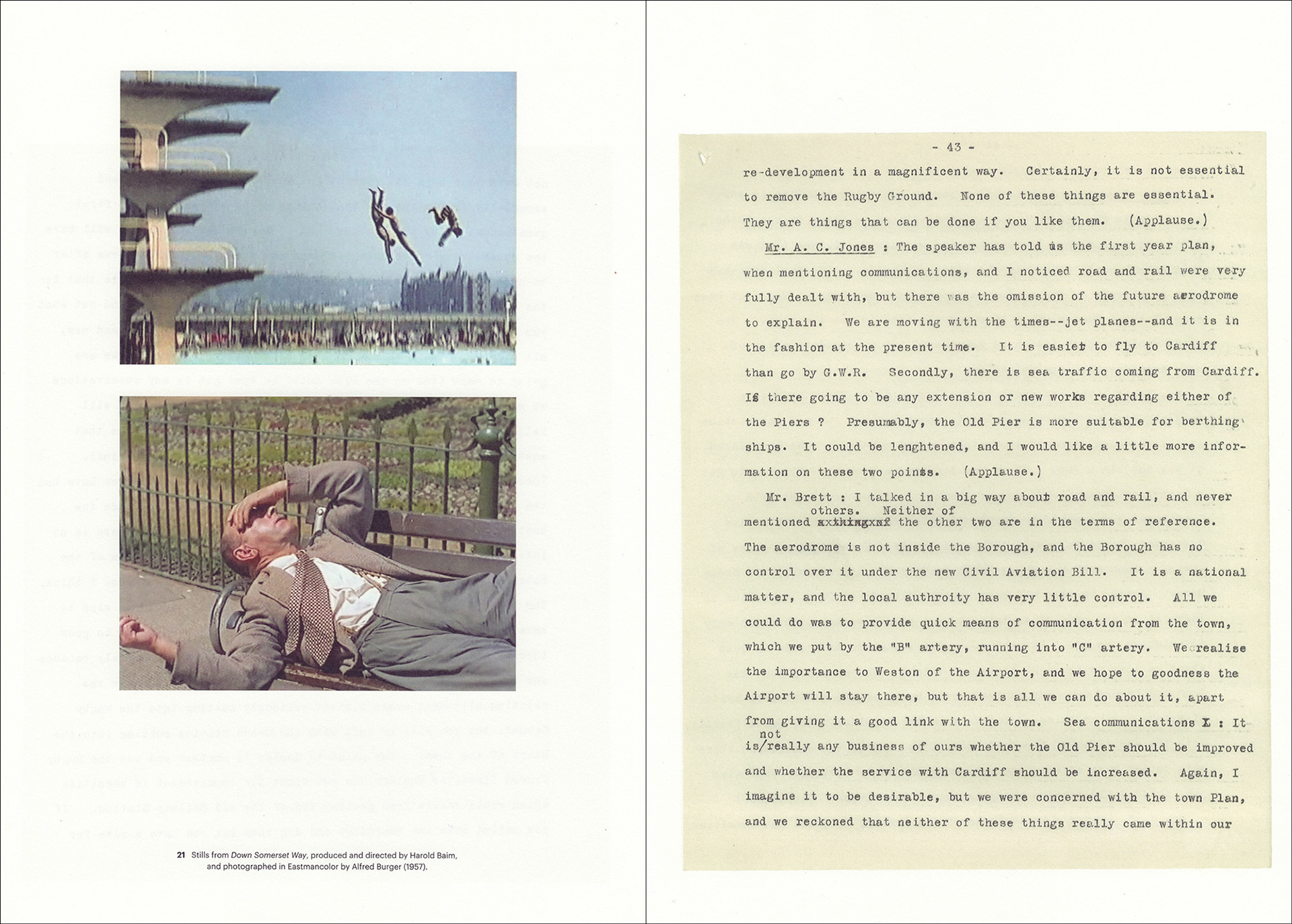 'The Master Plan' pages