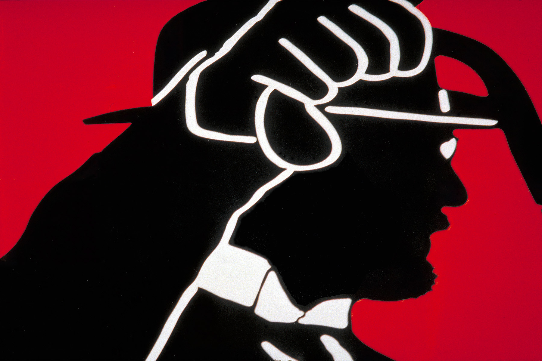 Image of Satie outside Maisons Satie, Honfleur