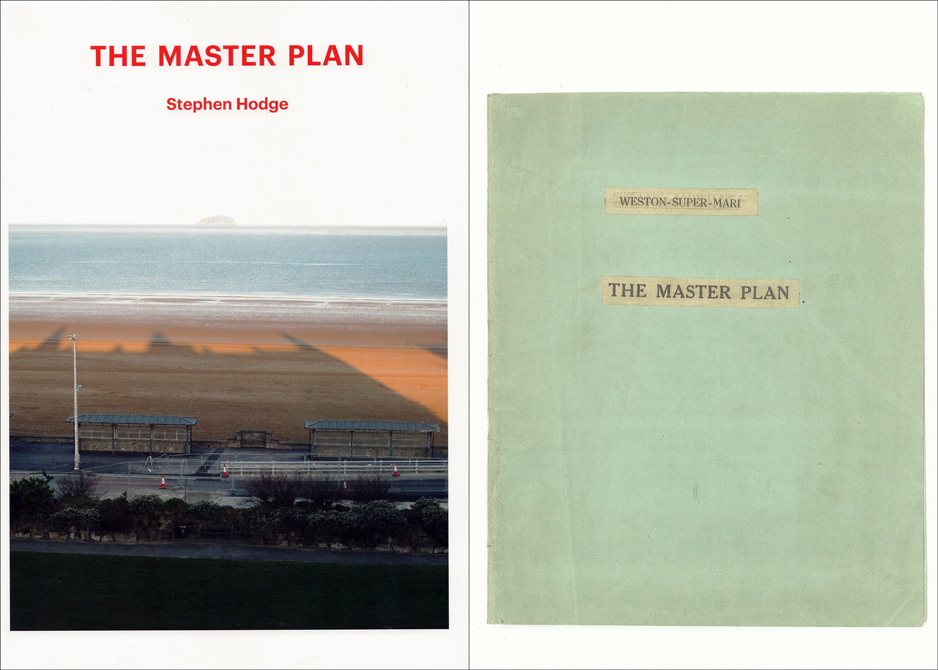 'The Master Plan' (book and original transcript covers)
