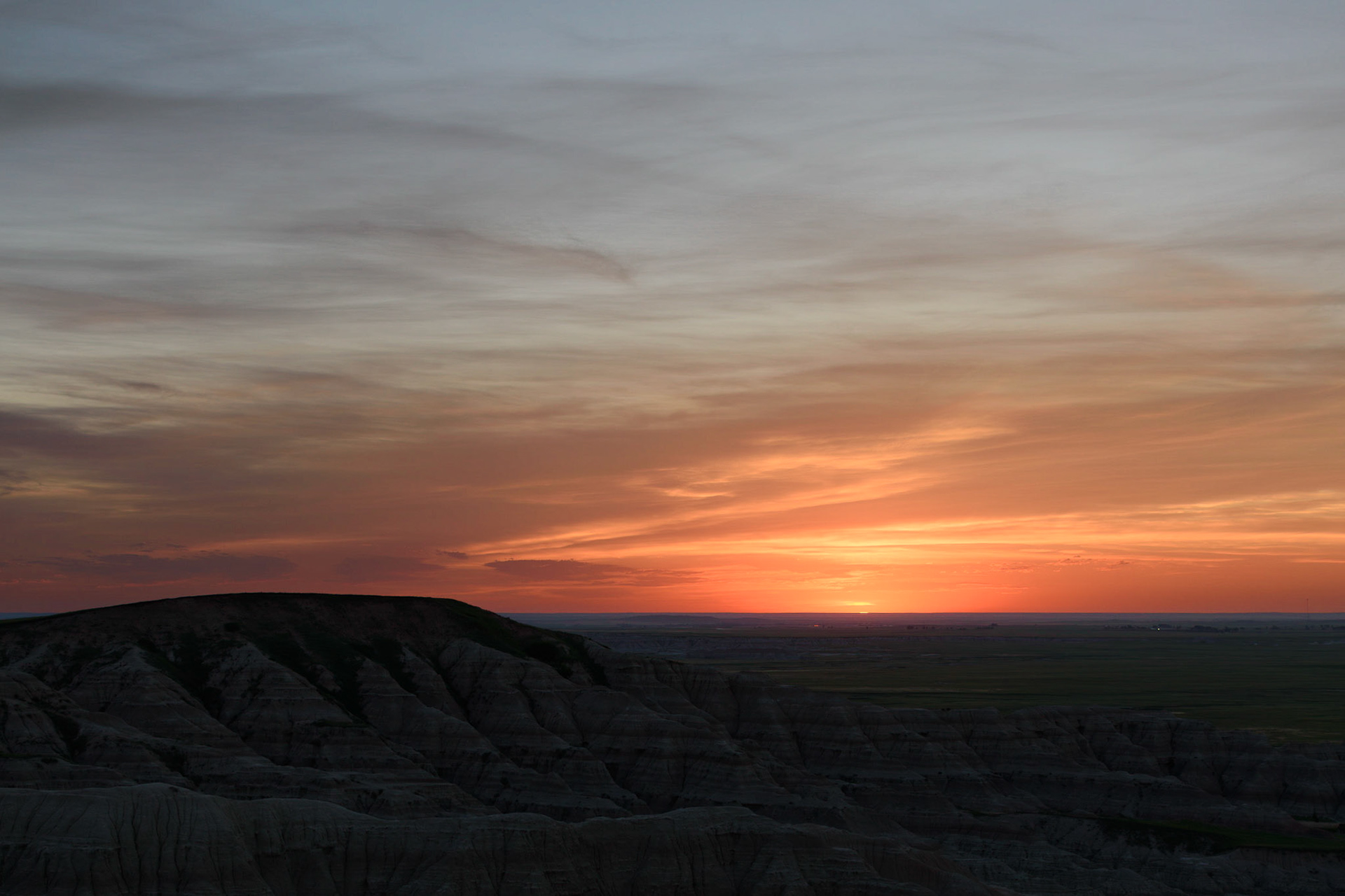 The sun just making its appearance. What a view! Its so amazing to be camping somewhere like this.