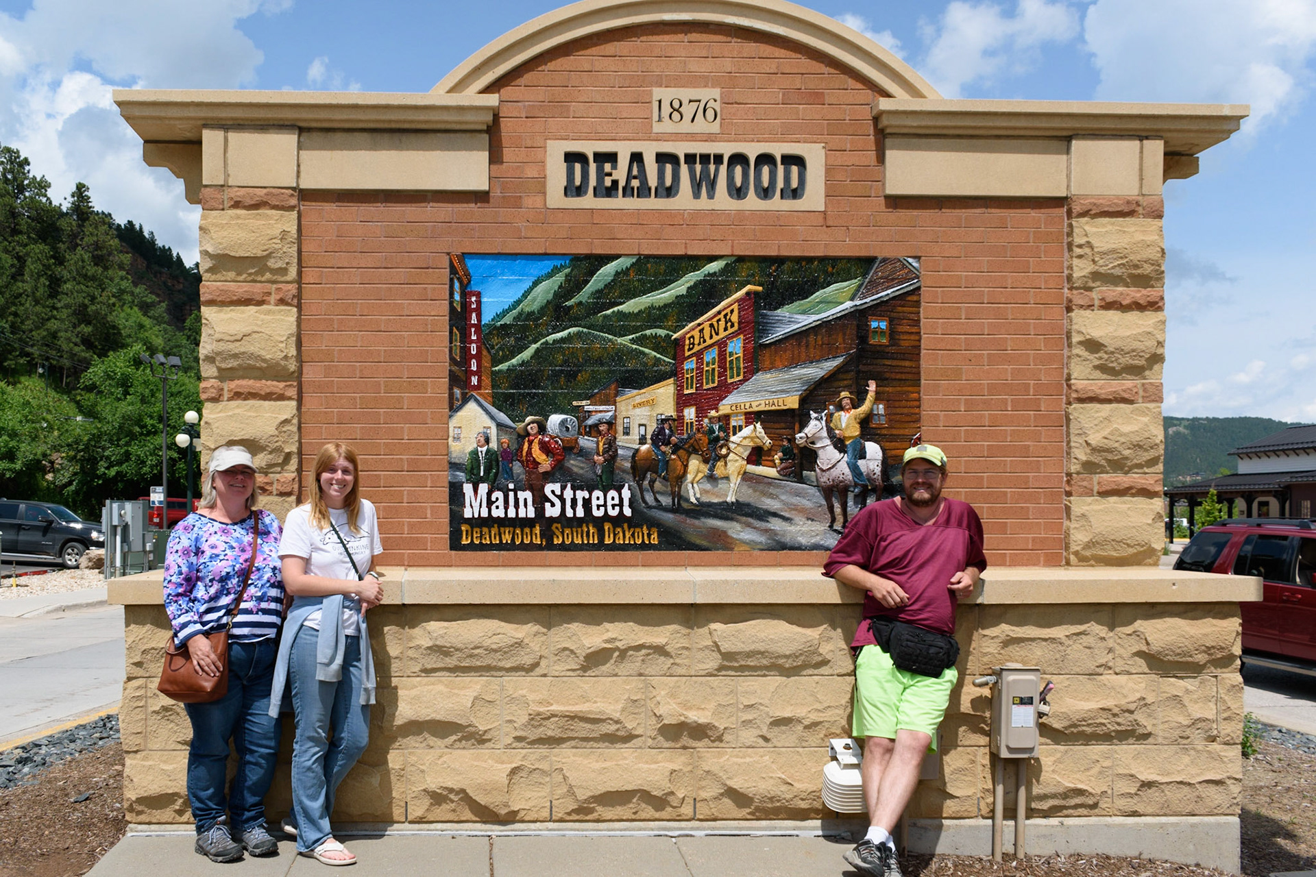 Can't leave town without a picture of a sign.