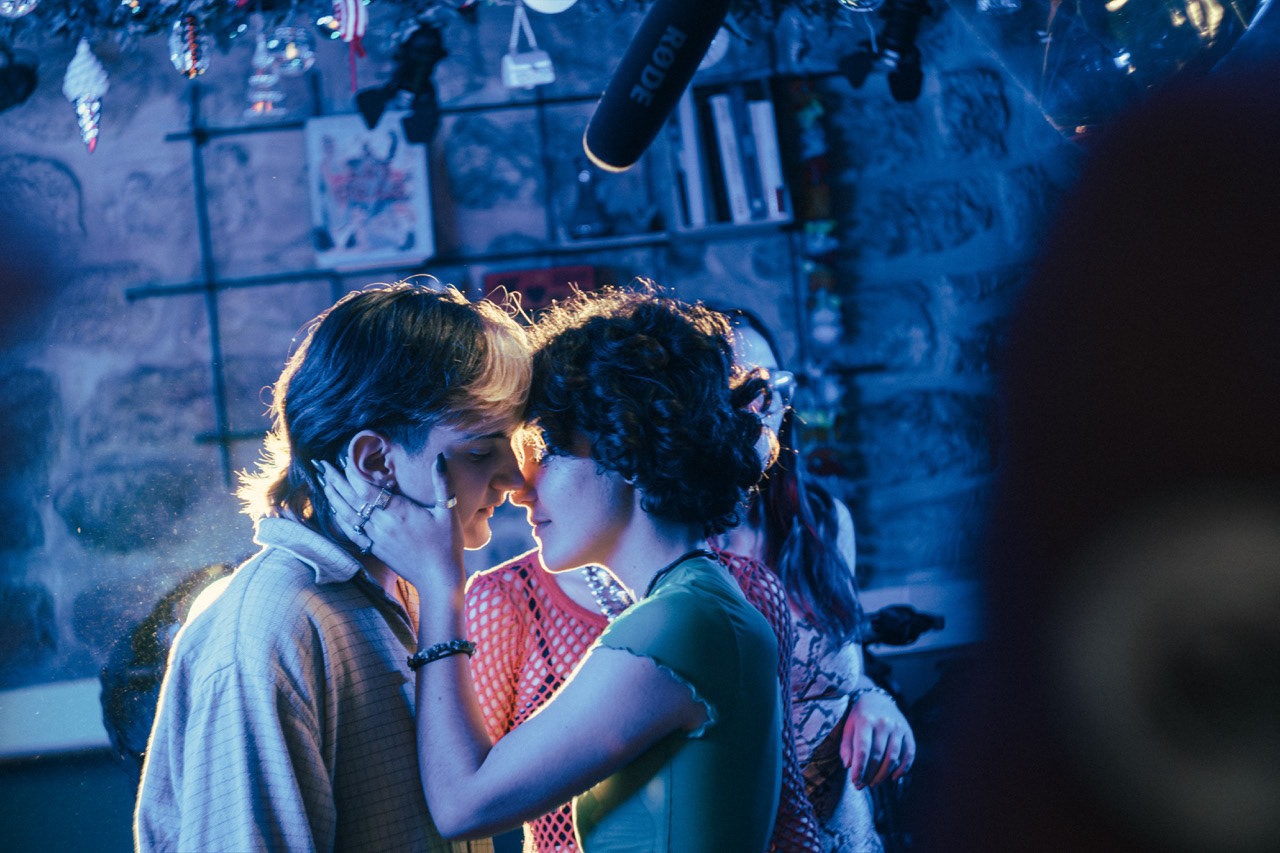 Tournage « LES YEUX FLOUS »  de Caroline Voisin © 2023 HÉLIOS TOVONDAHY