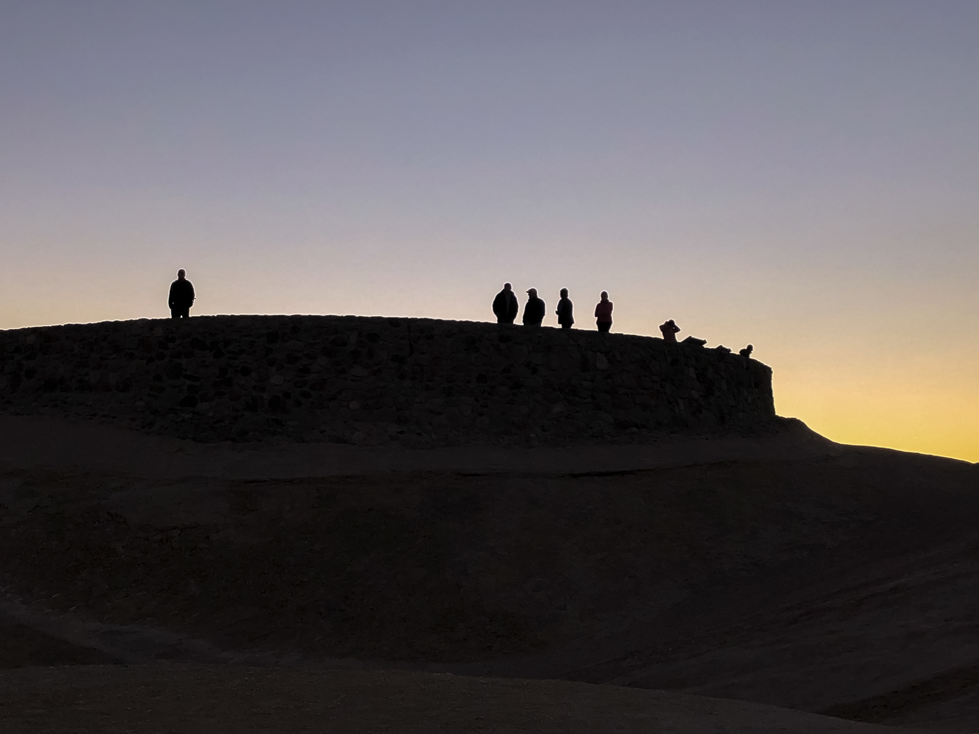 Zabriskie Point at Dawn