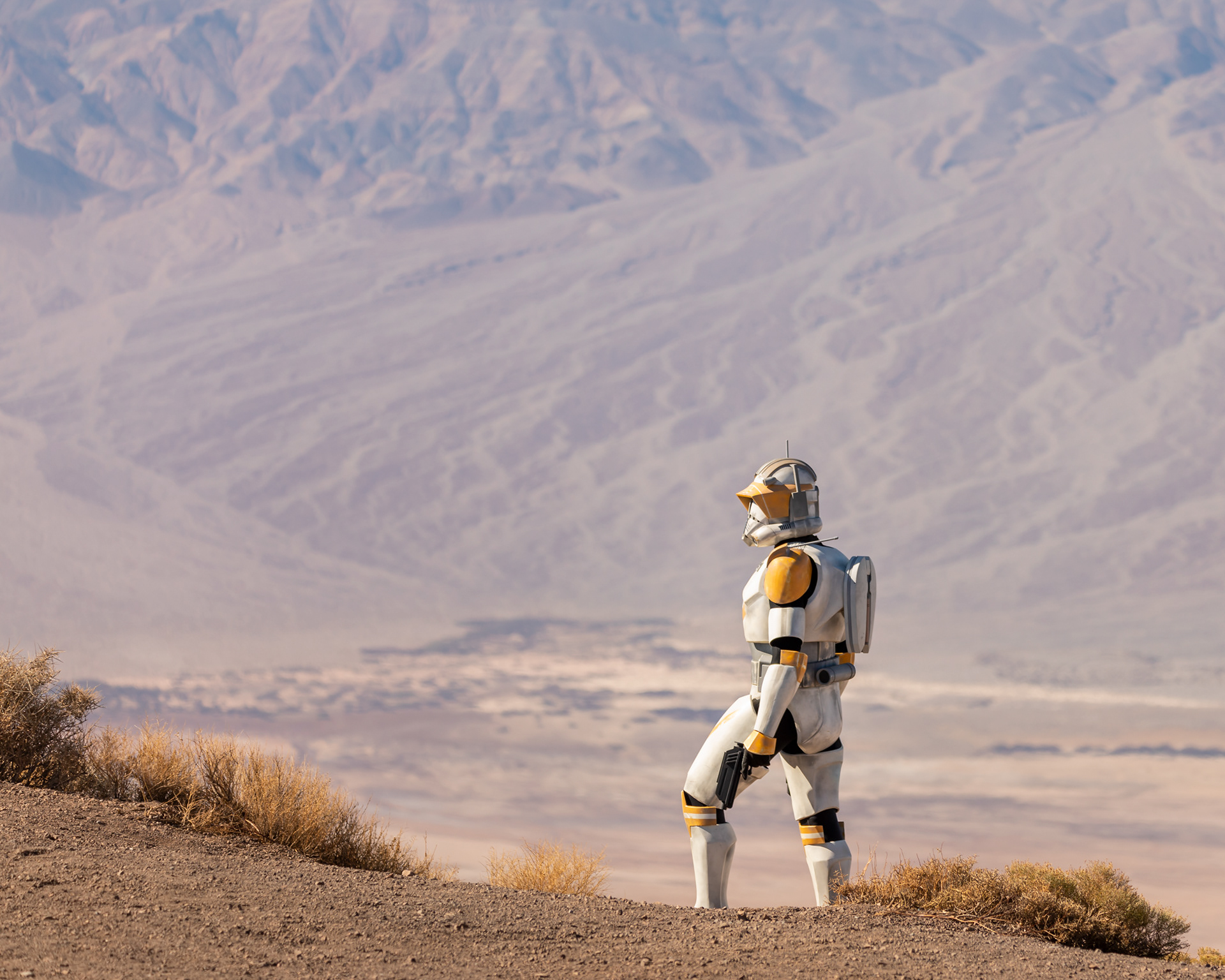 Just Your Average Death Valley Clone Trooper