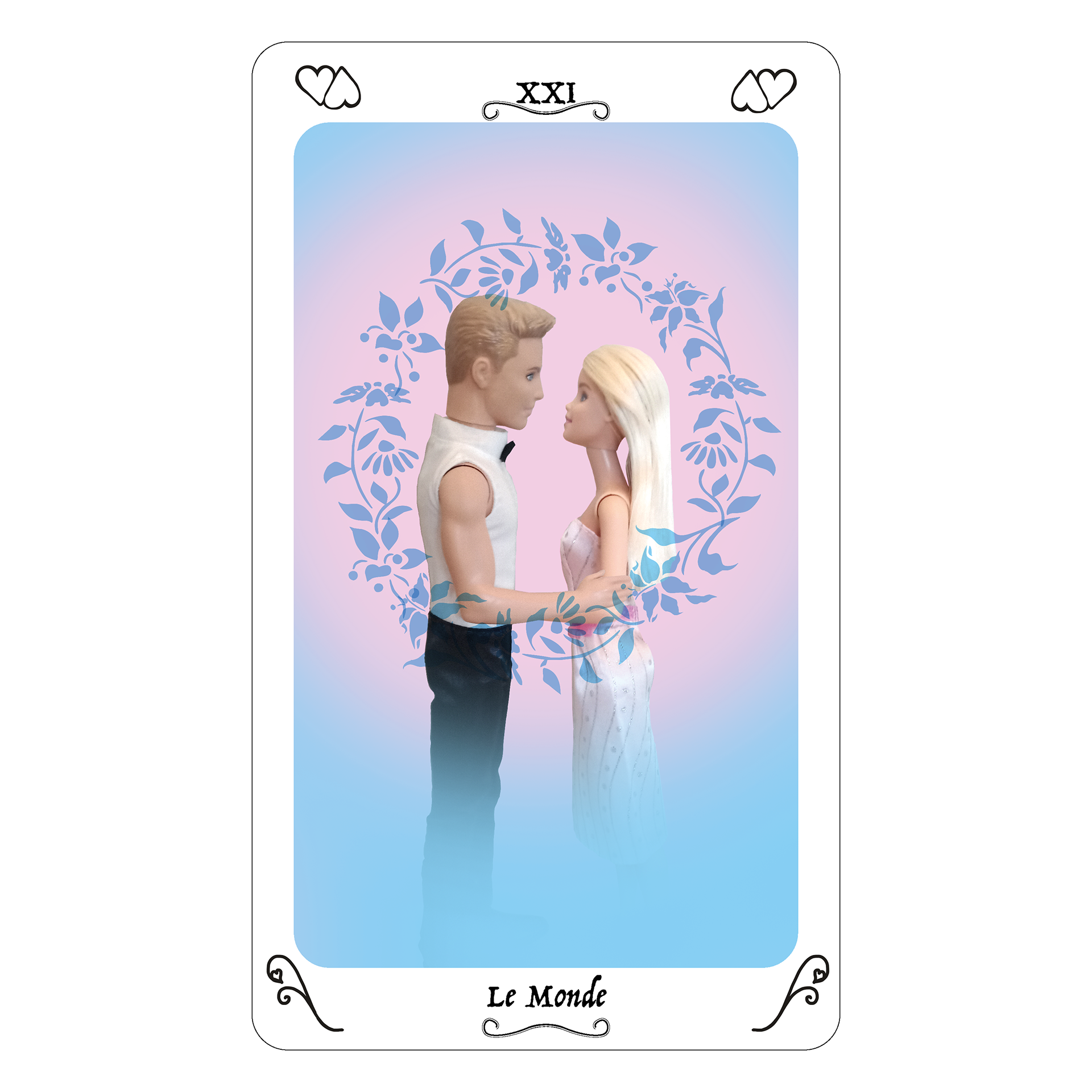 XXI Le Monde. Le cercle est symbole de perfection. En amour, le mariage incarne cette perfection. Il est donc temps de voir plus grand, de s’ouvrir à l’autre et de s’engager.