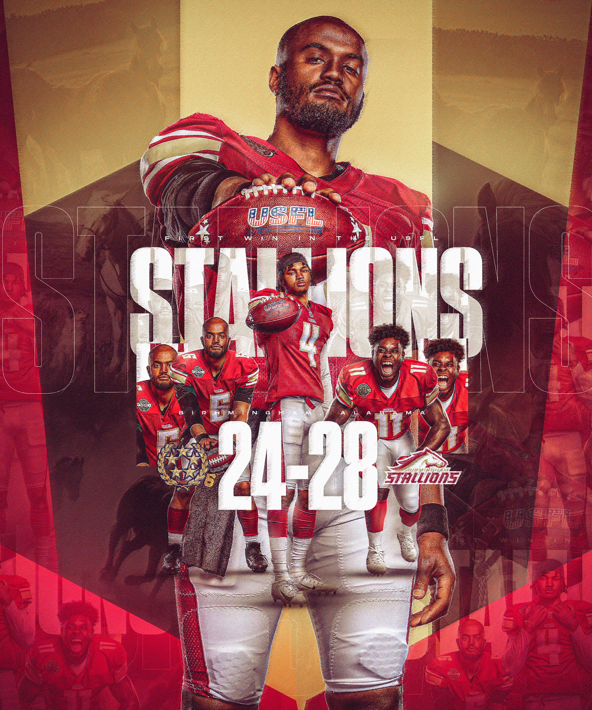 STALLIONS WIN