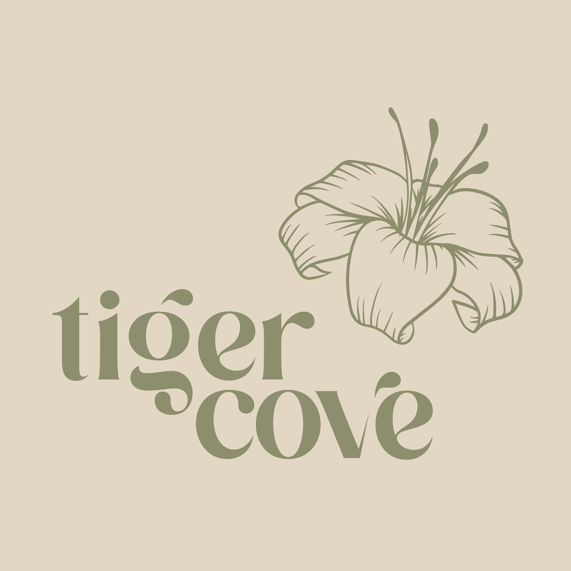 Tiger Cove Secondary Logo