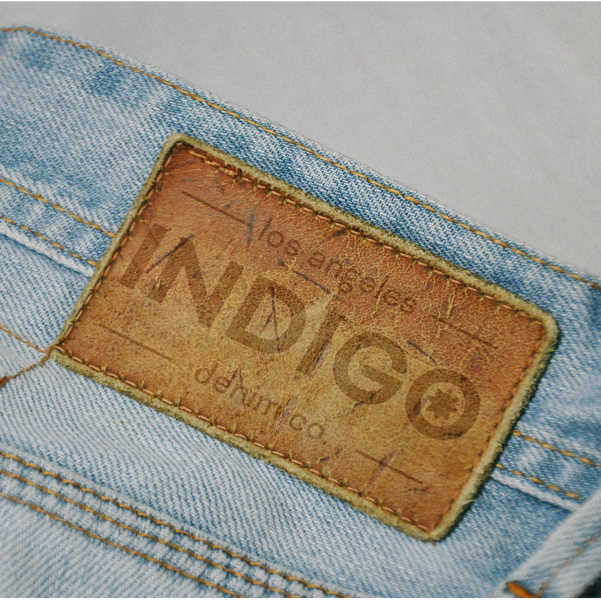 Jeans Tag Mockup Design