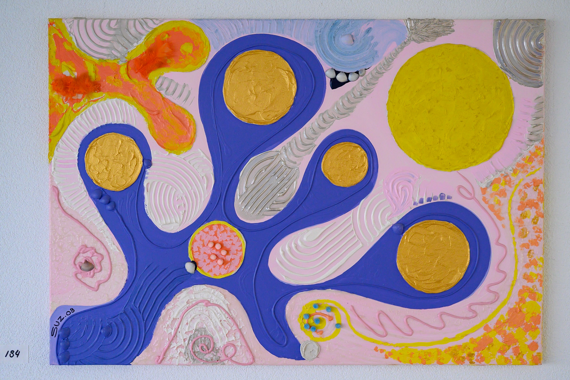 Acryl 134: 100 x 70 cm.