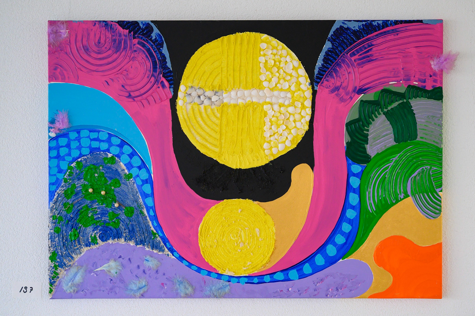 Acryl 137: 92 x 65 cm.