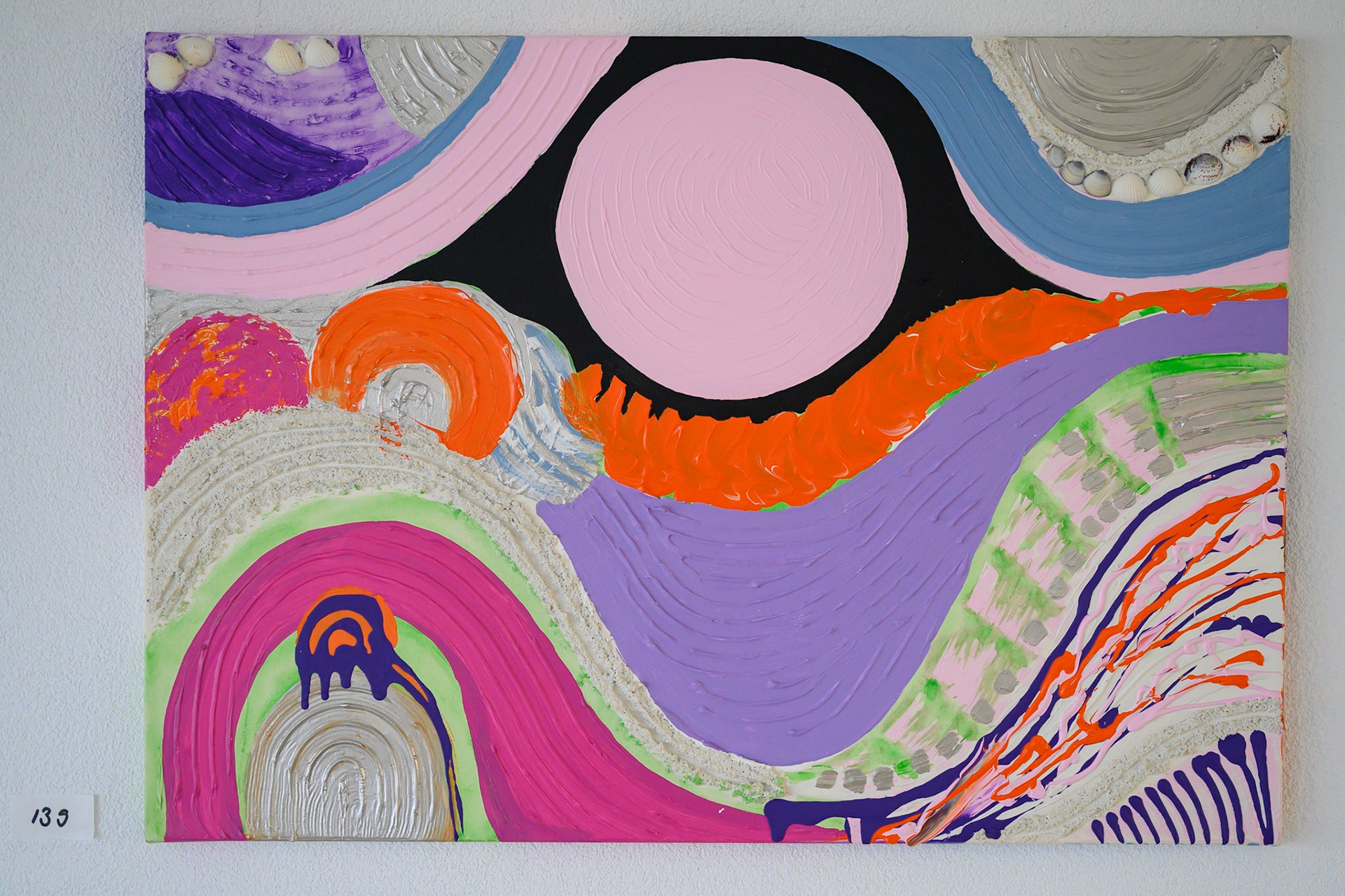 Acryl 139: 92 x 65 cm.
